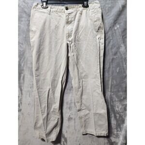 Dockers Pants Mens Beige 36x29 Work Casual Straight Leg 100% Cotton
